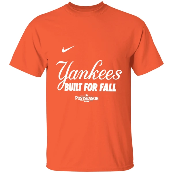 New York Yankees Baseball Built For Fall Postseason 2025 Shirt - Image 6