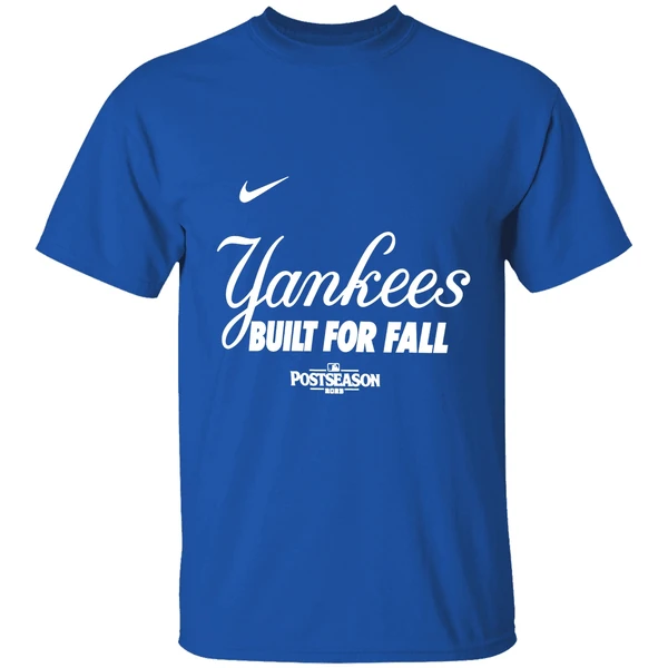 New York Yankees Baseball Built For Fall Postseason 2025 Shirt - Image 8