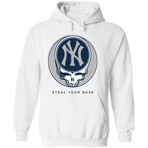 New York Yankees Grateful Dead Steal Your Base Hoodie - Image 8