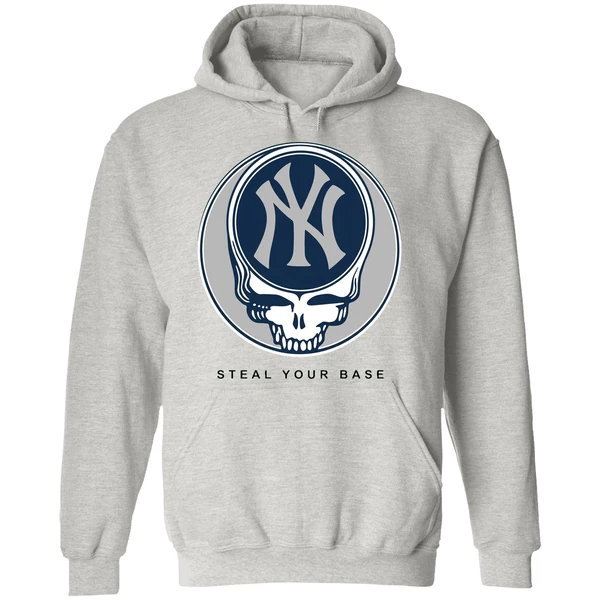 New York Yankees Grateful Dead Steal Your Base Hoodie - Image 9