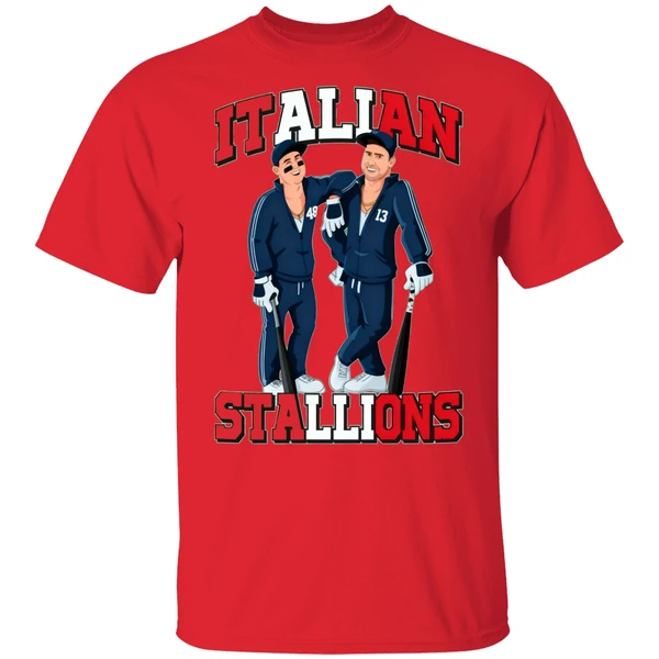 New York Yankees Italian Stallions Shirt - Image 6