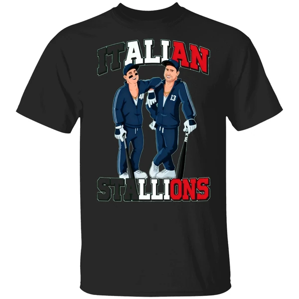 New York Yankees Italian Stallions Shirt - Image 9