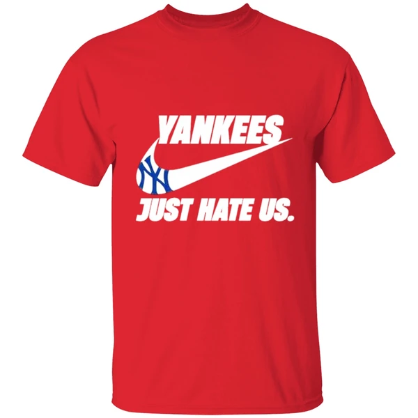 New York Yankees Just Hate Us Nike Shirt - Image 6