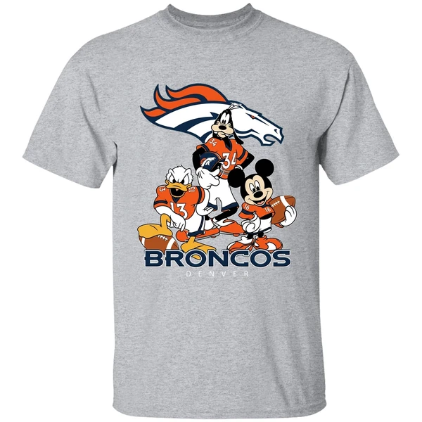 Nfl Denver Broncos Mickey Mouse And Friends Shirt - Image 6