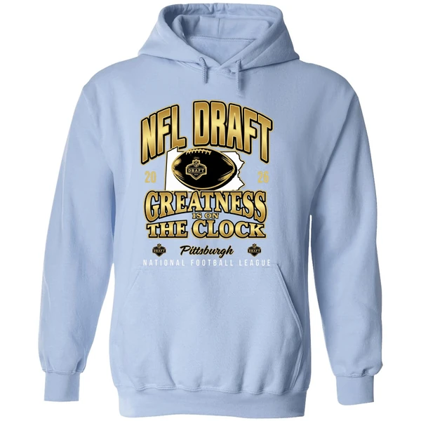 Nfl Draft 2026 Greatness Is On The Clock Pittsburgh National Football League Hoodie - Image 4
