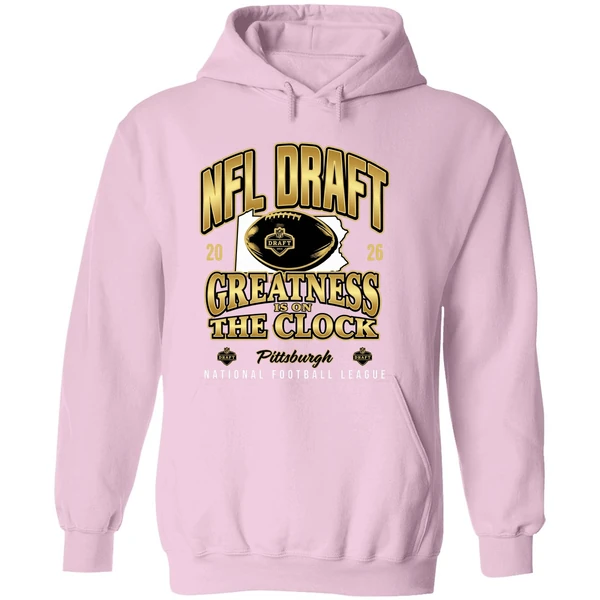 Nfl Draft 2026 Greatness Is On The Clock Pittsburgh National Football League Hoodie - Image 5
