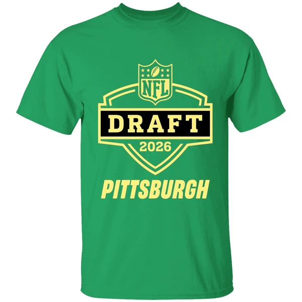 Nfl Draft 2026 Pittsburgh Logo Shirt - Image 2