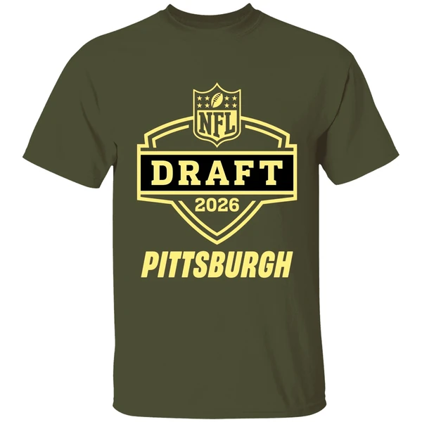 Nfl Draft 2026 Pittsburgh Logo Shirt - Image 4