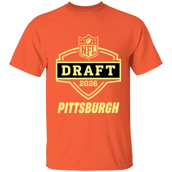 Nfl Draft 2026 Pittsburgh Logo Shirt - Image 6