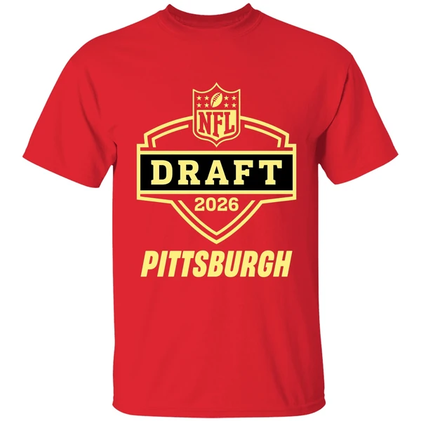 Nfl Draft 2026 Pittsburgh Logo Shirt - Image 7