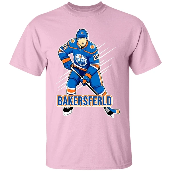nhl bakersfield 2026 condors quinn hutson player bakersfield condors shirt lightpink