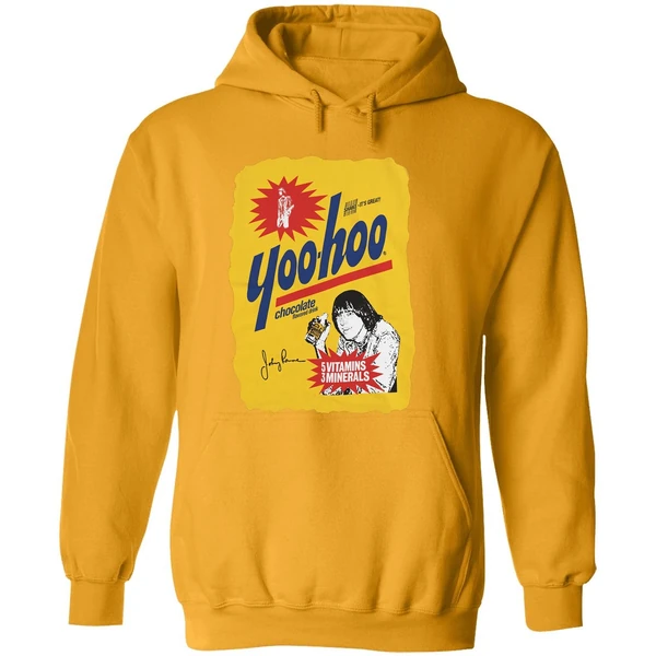 Nice Johnny Ramone Yoohoo Chocolate Drinking Hoodie