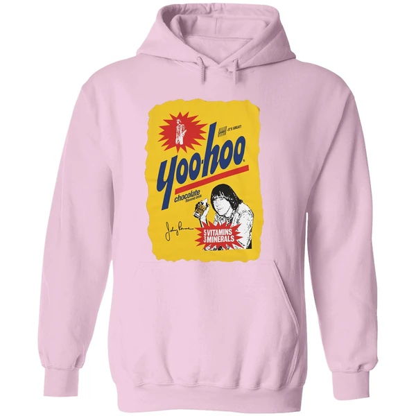 Nice Johnny Ramone Yoohoo Chocolate Drinking Hoodie - Image 5