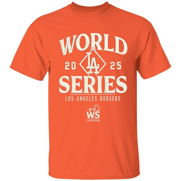 Nice Los Angeles Dodgers Majestic Threads 2025 World Series Tri Blend Shirt - Image 6