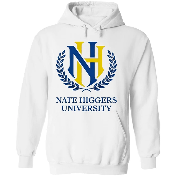 Nice Nate Higgers University Hoodie - Image 8