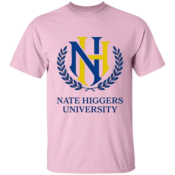 Nice Nate Higgers University Shirt - Image 2
