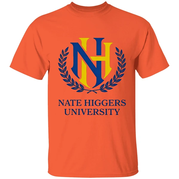 Nice Nate Higgers University Shirt - Image 3