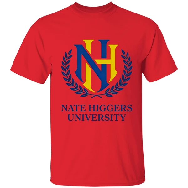 Nice Nate Higgers University Shirt - Image 4