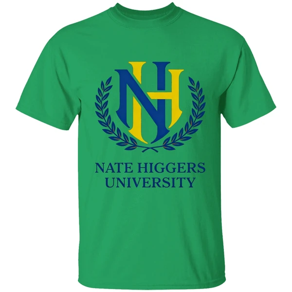 Nice Nate Higgers University Shirt - Image 8