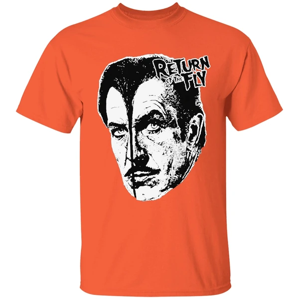nice return of the fly shirt orange