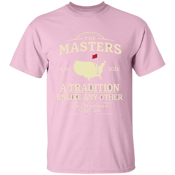 nice the masters a tradition unlike any other augusta national golf club 1954 2026 shirt lightpink