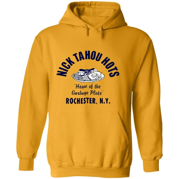 Nick Tahou Hots Home Of Garbage Plate Rochester Ny Hoodie