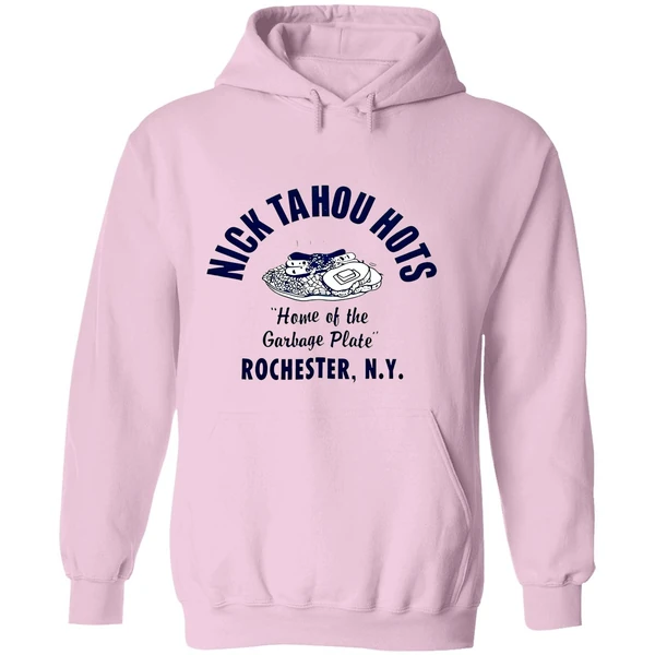 Nick Tahou Hots Home Of Garbage Plate Rochester Ny Hoodie - Image 5