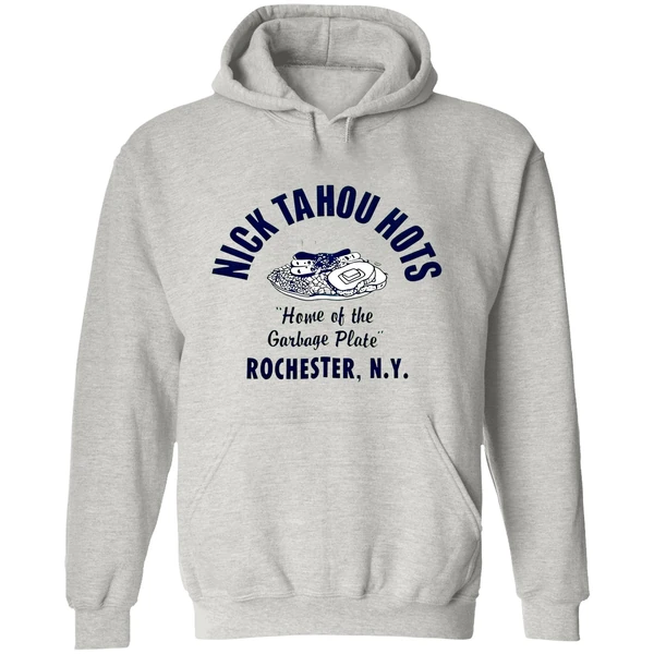 Nick Tahou Hots Home Of Garbage Plate Rochester Ny Hoodie - Image 9