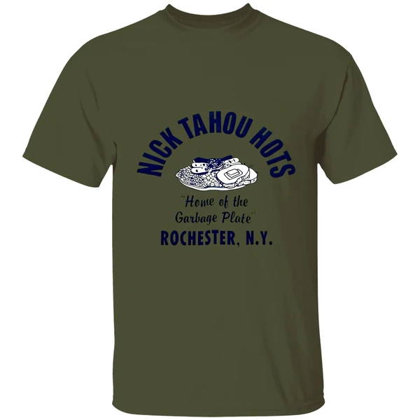 Nick Tahou Hots Home Of Garbage Plate Rochester Ny Shirt - Image 3