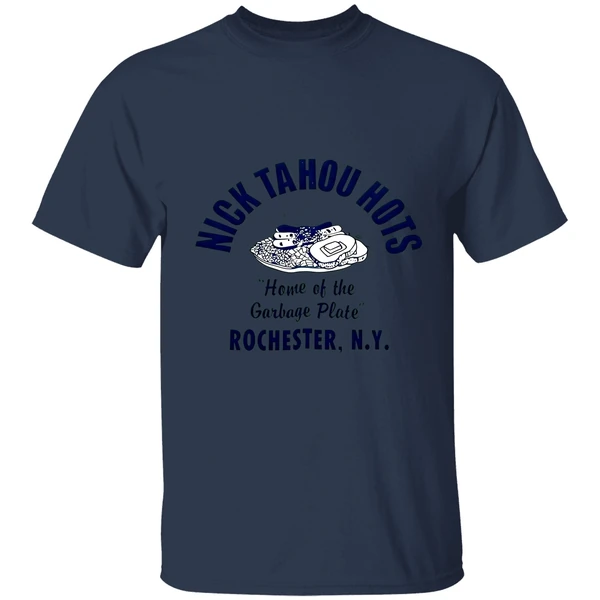 Nick Tahou Hots Home Of Garbage Plate Rochester Ny Shirt - Image 4