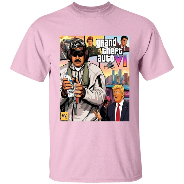 Nicolas Maduro And Trump Grand Theft Auto Vi Shirt - Image 3