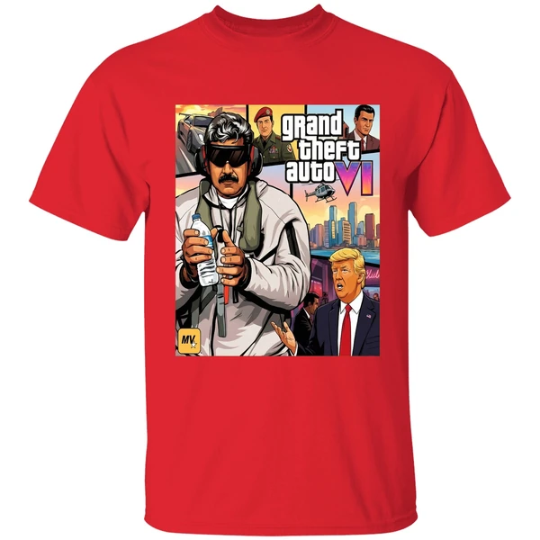 Nicolas Maduro And Trump Grand Theft Auto Vi Shirt - Image 7