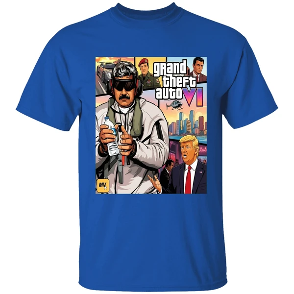 Nicolas Maduro And Trump Grand Theft Auto Vi Shirt - Image 8