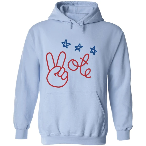 Nicolle Wallace Wear Peace Vote Hoodie - Image 4