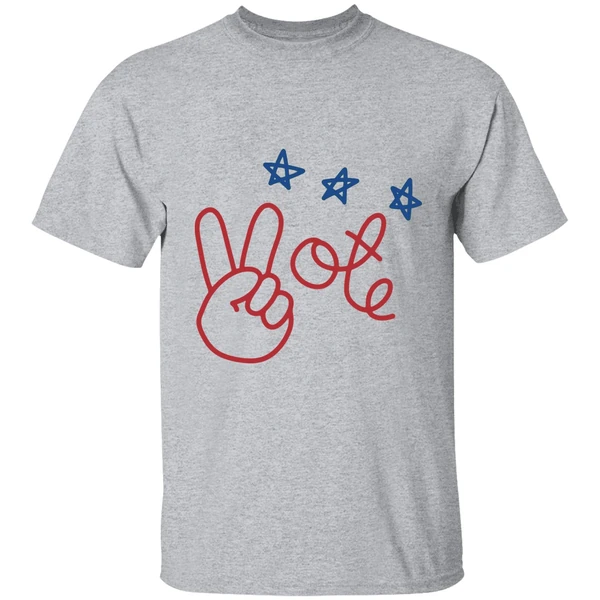 Nicolle Wallace Wear Peace Vote Shirt - Image 6