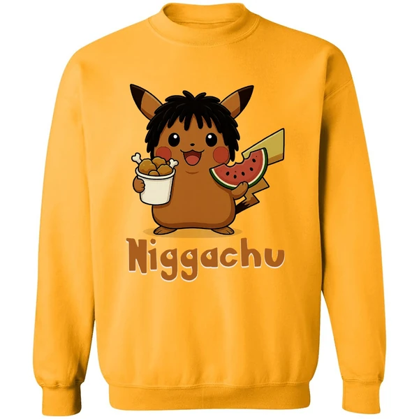 Niggachu Pokemon Sweatshirt