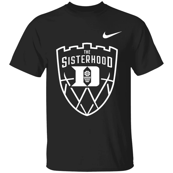 Nike The Sisterhood Duke Blue Devils Womens 50 Years 1975 2025 Shirt
