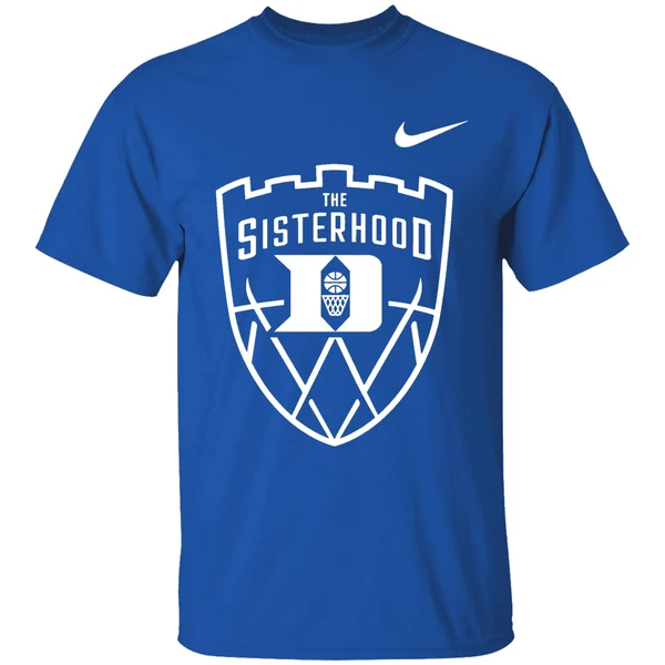 Nike The Sisterhood Duke Blue Devils Womens 50 Years 1975 2025 Shirt - Image 8