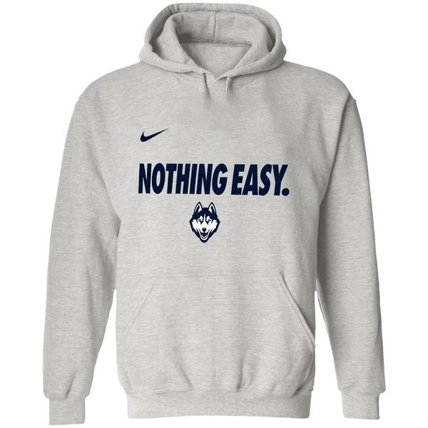 Nike Uconn Huskies Nothing Easy 2025 Hoodie - Image 9