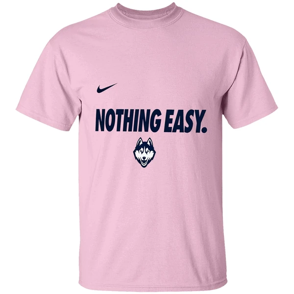 Nike Uconn Huskies Nothing Easy 2025 Shirt - Image 2