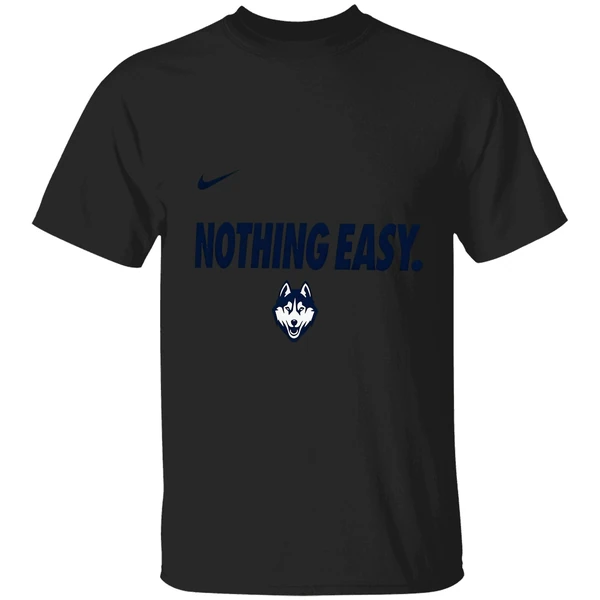 Nike Uconn Huskies Nothing Easy 2025 Shirt - Image 7