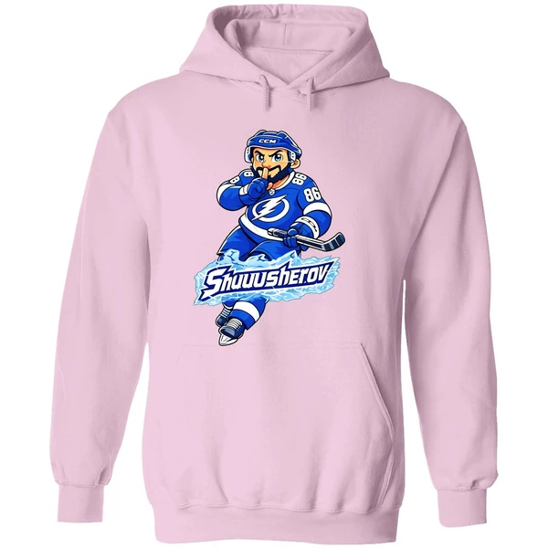 Nikita Kucherov Tampa Bay Lightning Shuuusherov Cartoon Hoodie - Image 5