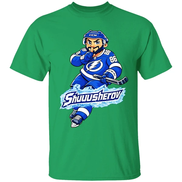 Nikita Kucherov Tampa Bay Lightning Shuuusherov Cartoon Shirt - Image 2