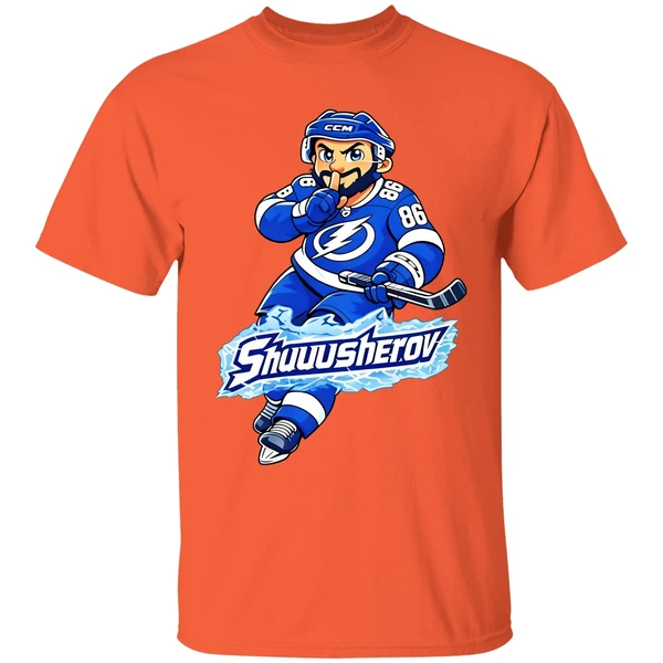 Nikita Kucherov Tampa Bay Lightning Shuuusherov Cartoon Shirt - Image 6