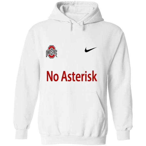 No Asterisk Ohio State Buckeyes Hoodie - Image 8