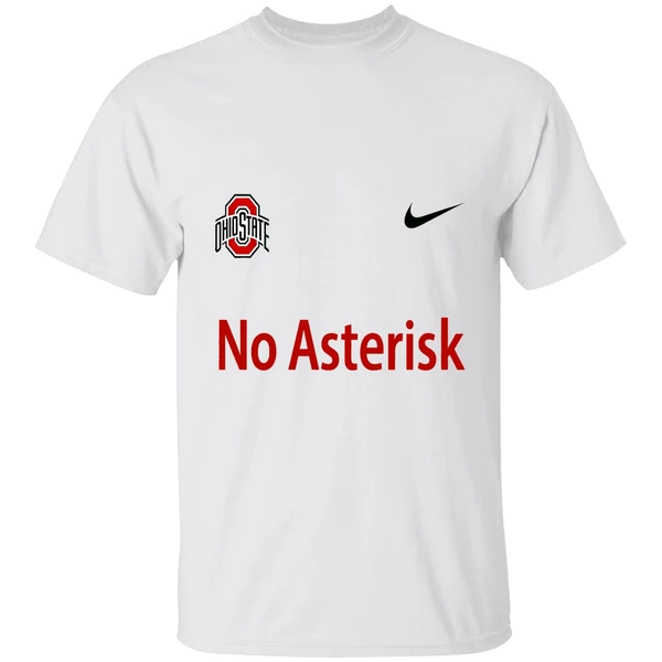 No Asterisk Ohio State Buckeyes Shirt