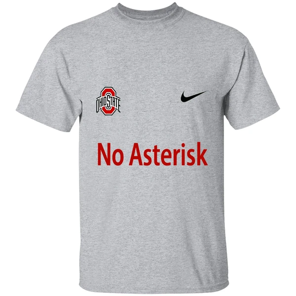 No Asterisk Ohio State Buckeyes Shirt - Image 6
