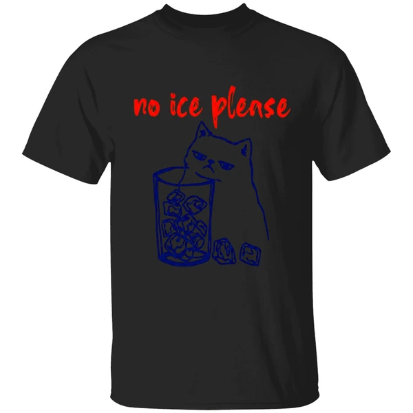 No Ice Please Cat Shirt - Image 7