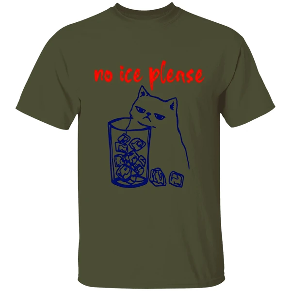 No Ice Please Cat Shirt - Image 9