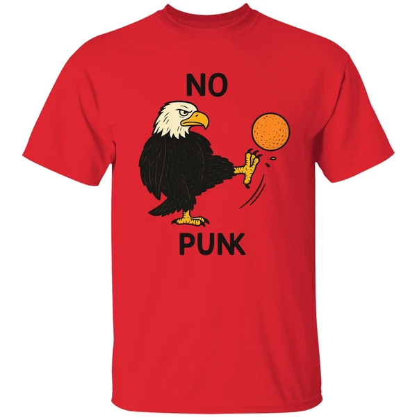 No Kings In America Eagles Kick Out Orange Shirt - Image 6